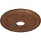 Ekena Millwork Raymond Ceiling Medallion (Canopies up to 5 1/8"), 18 1/8"OD 3 5/8"ID x 1 1/8"P, Polished Copper CM18RAPOS - alternate 3